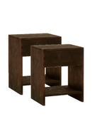 1-Drawer Wooden Bedside Tables (2) | Decowood Martina | Oroatrade.com