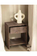 1-Drawer Wooden Bedside Tables (2) | Decowood Martina | Oroatrade.com