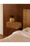 Fluted Floating Bedside Table Set (2) | Decowood Bali | Oroatrade.com