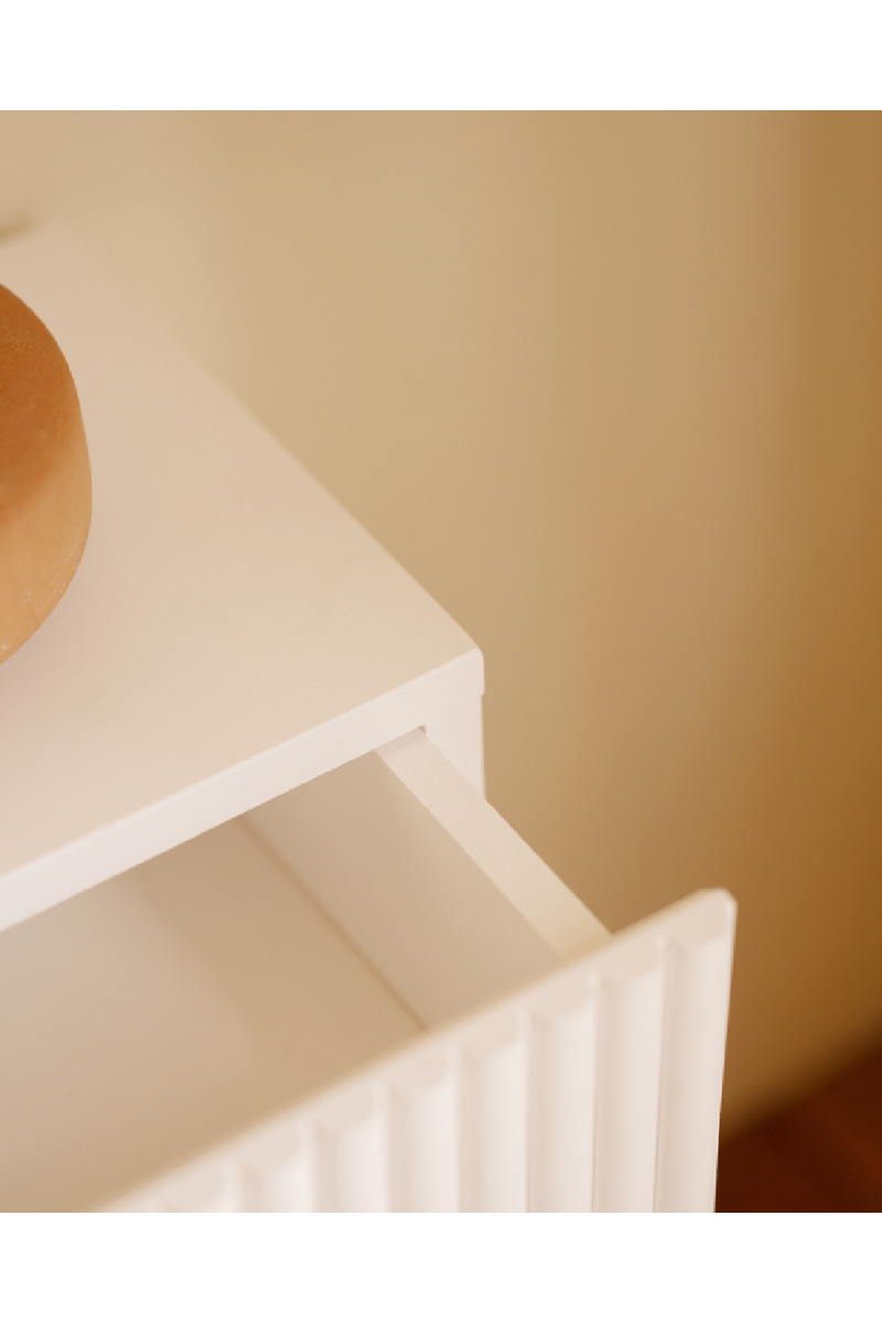 Fluted Floating Bedside Table Set (2) | Decowood Bali | Oroatrade.com