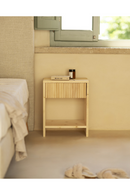 Fluted Drawer Bedside Table Set (2) | Decowood Bali | Oroatrade.com