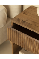 Fluted Drawer Bedside Table Set (2) | Decowood Bali | Oroatrade.com