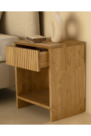 Fluted Drawer Bedside Table Set (2) | Decowood Bali | Oroatrade.com