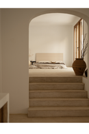 Semi-Circle Wooden Side Tables (2) | Decowood Tokyo | Oroatrade.com