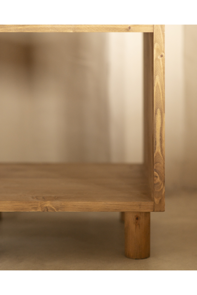 Minimalist Wooden Nightstands (2) | Decowood Hera | Oroatrade.com