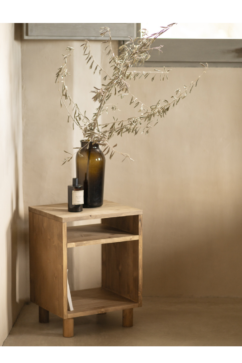 Minimalist Wooden Nightstands (2) | Decowood Hera | Oroatrade.com