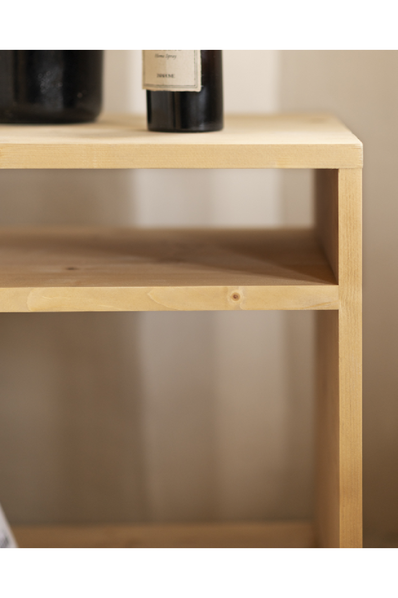 Minimalist Wooden Nightstands (2) | Decowood Hera | Oroatrade.com