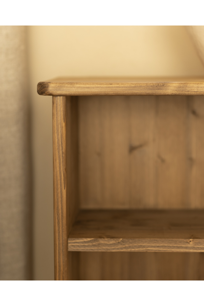 Wooden Open Compartment Nightstands (2) | Decowood Ion | Oroatrade.com