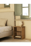 Wooden Open Compartment Nightstands (2) | Decowood Ion | Oroatrade.com