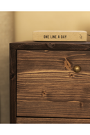 2-Drawer Wooden Nighstand Set (2) | Decowood Saura | Oroatrade.com