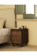 2-Drawer Wooden Nighstand Set (2) | Decowood Saura | Oroatrade.com