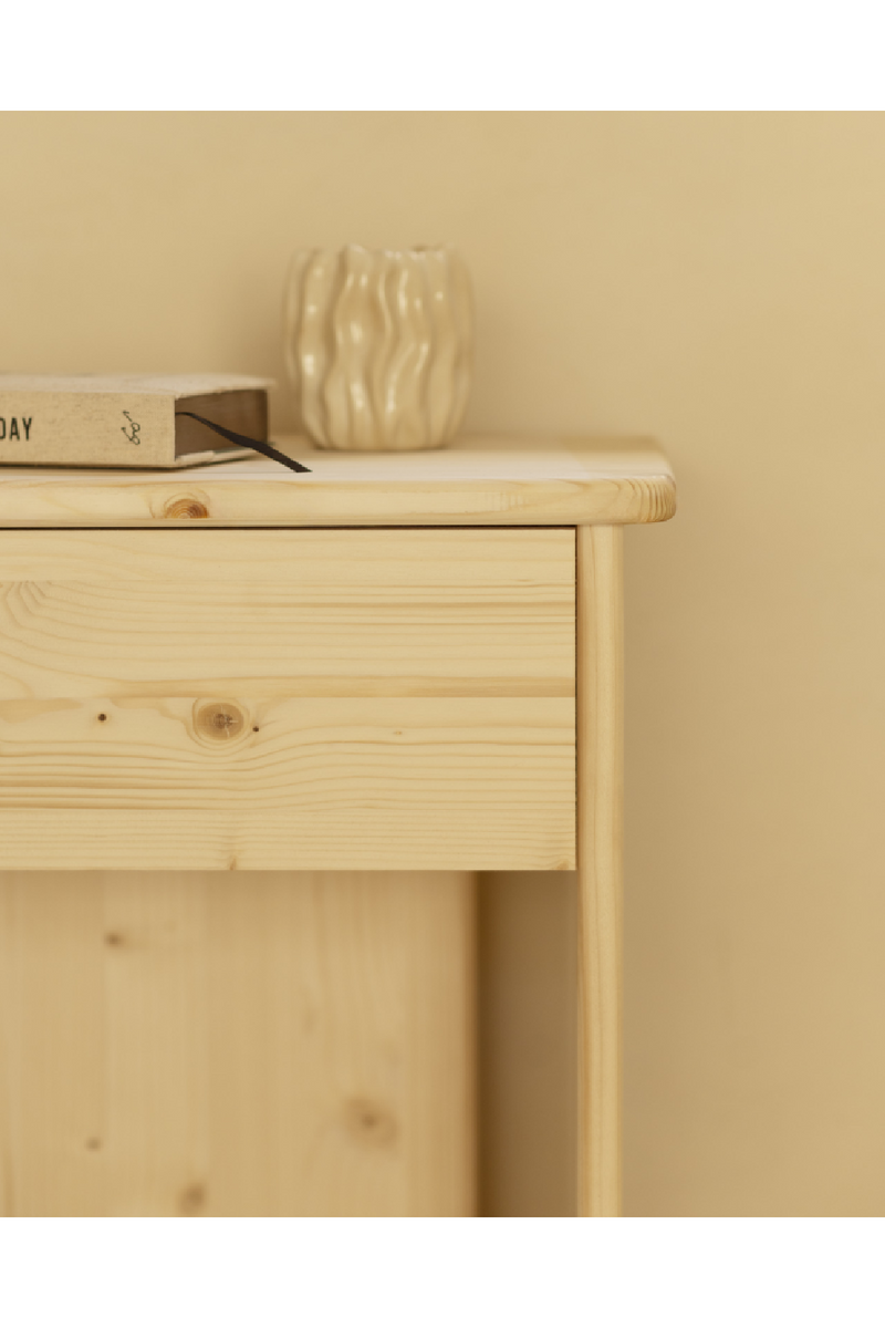 Minimalist 1-Drawer Nightstand Set (2) | Decowood Sigrid | Oroatrade.com
