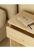 Minimalist 1-Drawer Nightstand Set (2) | Decowood Sigrid | Oroatrade.com
