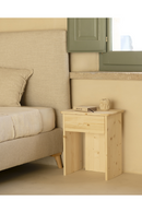 Minimalist 1-Drawer Nightstand Set (2) | Decowood Sigrid | Oroatrade.com