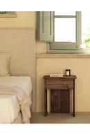 Minimalist 1-Drawer Nightstand Set (2) | Decowood Sigrid | Oroatrade.com