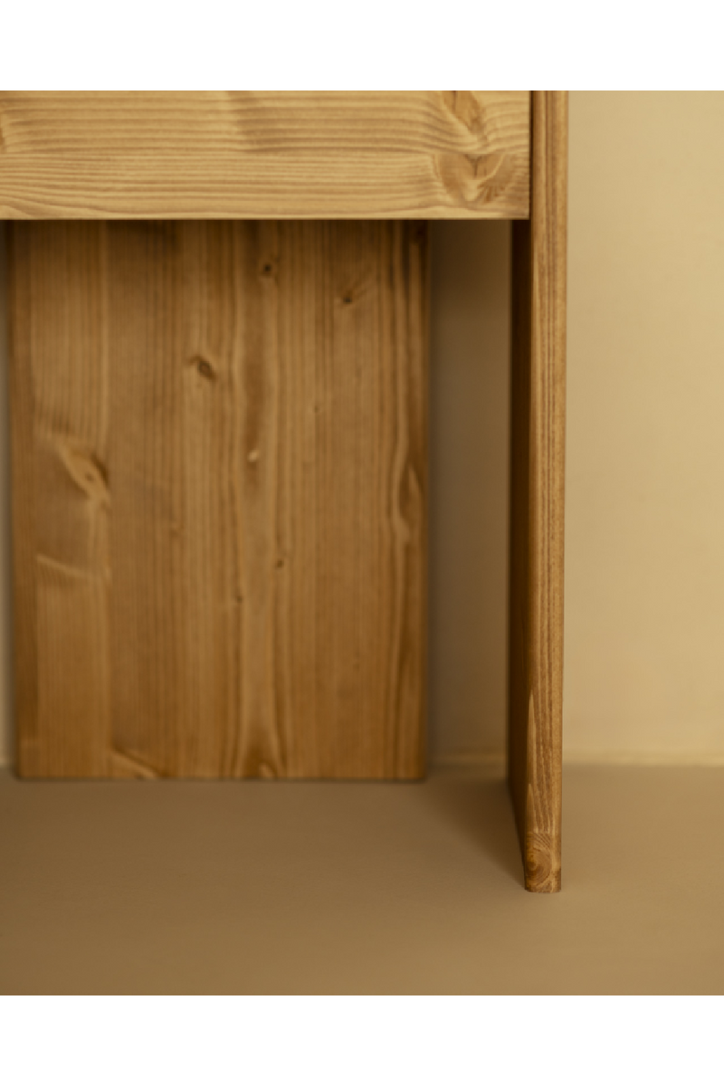 Minimalist 1-Drawer Nightstand Set (2) | Decowood Sigrid | Oroatrade.com