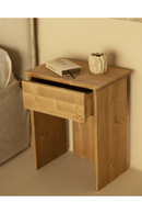 Minimalist 1-Drawer Nightstand Set (2) | Decowood Sigrid | Oroatrade.com