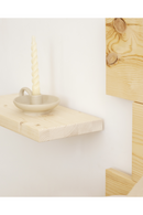 Solid Pine Floating Shelf Nightstands (2) | Decowood Hak | Oroatrade.com