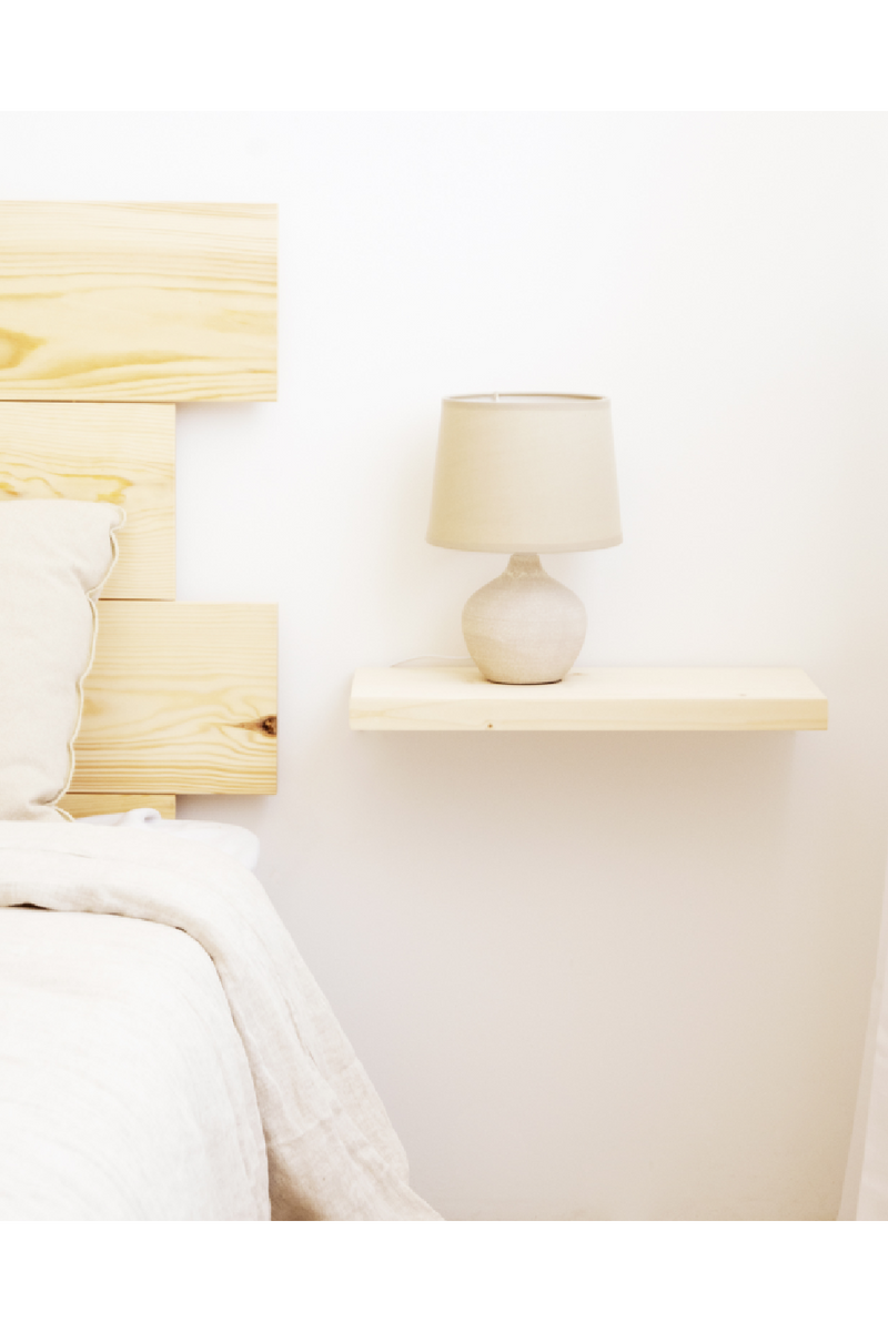 Solid Pine Floating Shelf Nightstands (2) | Decowood Hak | Oroatrade.com