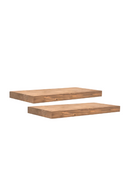 Solid Pine Floating Shelf Nightstands (2) | Decowood Hak | Oroatrade.com