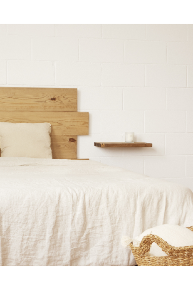 Solid Pine Floating Shelf Nightstands (2) | Decowood Hak | Oroatrade.com
