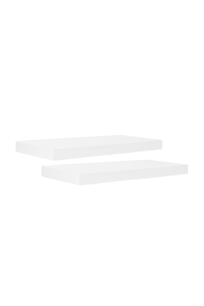 Solid Pine Floating Shelf Nightstands (2) | Decowood Hak | Oroatrade.com