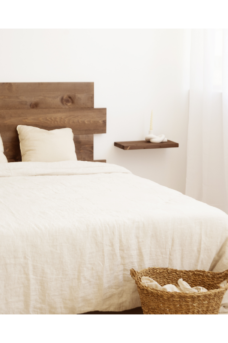Solid Pine Floating Shelf Nightstands (2) | Decowood Hak | Oroatrade.com