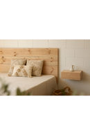 Wooden Headboard and Floating Table | Decowood Flandes + Ingrid | Oroatrade.com