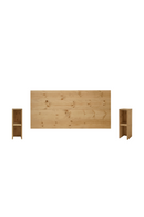 Wooden Headboard and Bedside Table | Decowood Flandes + Lina | Oroatrade.com