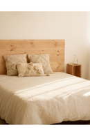 Wooden Headboard and Bedside Table | Decowood Flandes + Lina | Oroatrade.com