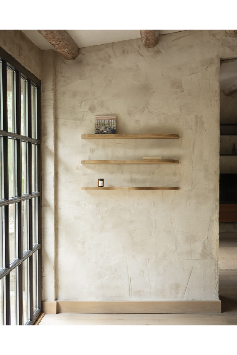 Poplar Wood Wall Shelf Set (3) | Decowood Bimba | Oroatrade.com