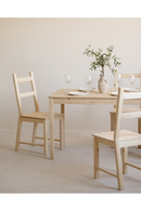 Pine Wood Dining Chair Set (4) | Decowood Lucia | Oroatrade.com