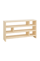 Solid Wood Low Bookshelf | Decowood Rose