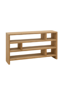 Solid Wood Low Bookshelf | Decowood Rose
