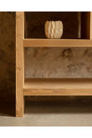 Solid Wood Low Bookshelf | Decowood Rose