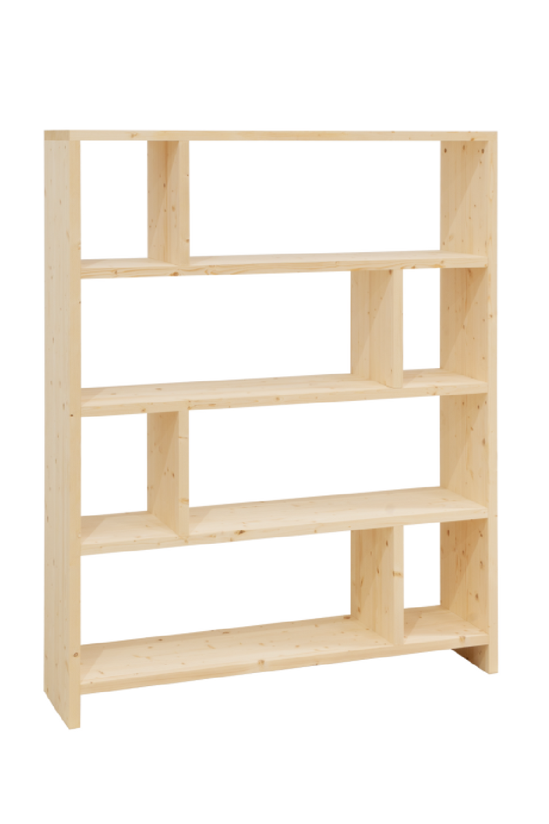 Solid Wood Bookcase | Decowood Rose | Oroatrade.com