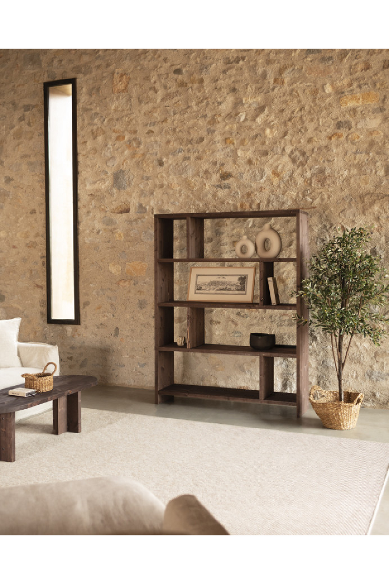 Solid Wood Bookcase | Decowood Rose