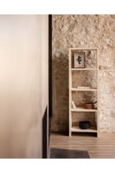 Solid Wood 4-Layer Bookcase | Decowood Rose | Oroatrade.com