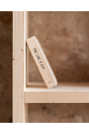 Solid Wood 4-Layer Bookcase | Decowood Rose | Oroatrade.com