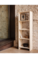 Solid Wood 4-Layer Bookcase | Decowood Rose | Oroatrade.com