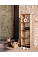 Solid Wood 4-Layer Bookcase | Decowood Rose | Oroatrade.com