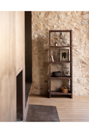 Solid Wood 4-Layer Bookcase | Decowood Rose | Oroatrade.com