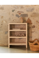 Solid Wood 3-Layer Bookcase | Decowood Rose | Oroatrade.com