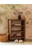 Solid Wood 3-Layer Bookcase | Decowood Rose | Oroatrade.com