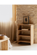 Solid Wood 3-Layer Bookcase | Decowood Rose | Oroatrade.com