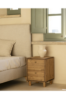 2-Drawer Wooden Bedside Table | Decowood Saura | Oroatrade.com