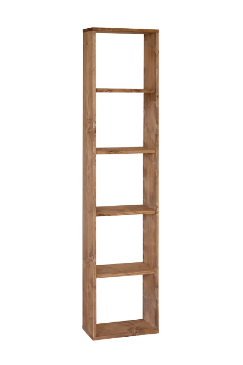 Varnished Wood Bookshelf | Decowood Saura | Oroatrade.com