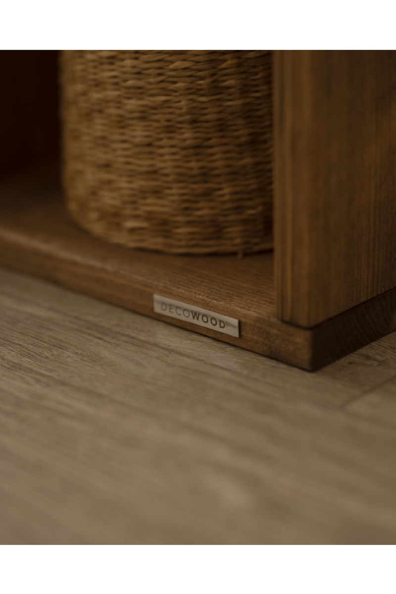 Minimalist Wooden Side Shelf | Decowood Saura | Oroatrade.com