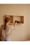 Minimalist Wooden Side Shelf | Decowood Saura | Oroatrade.com