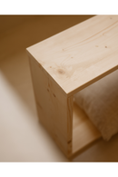 Minimalist Wooden Side Shelf | Decowood Saura | Oroatrade.com